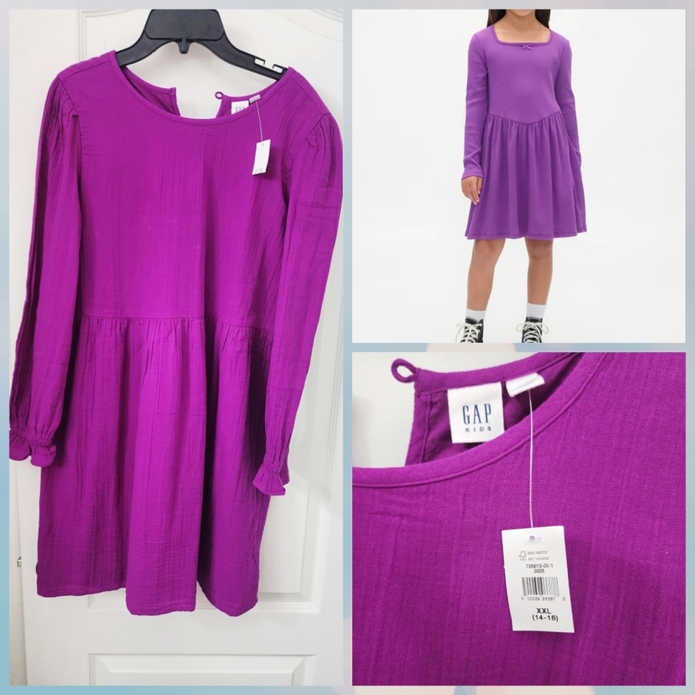 NWT GAP MUSLIN BIG GIRL Casual Dress